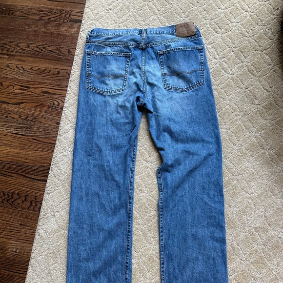 Men’s American Eagle Relaxed Straight Jeans - Picture 2 of 5